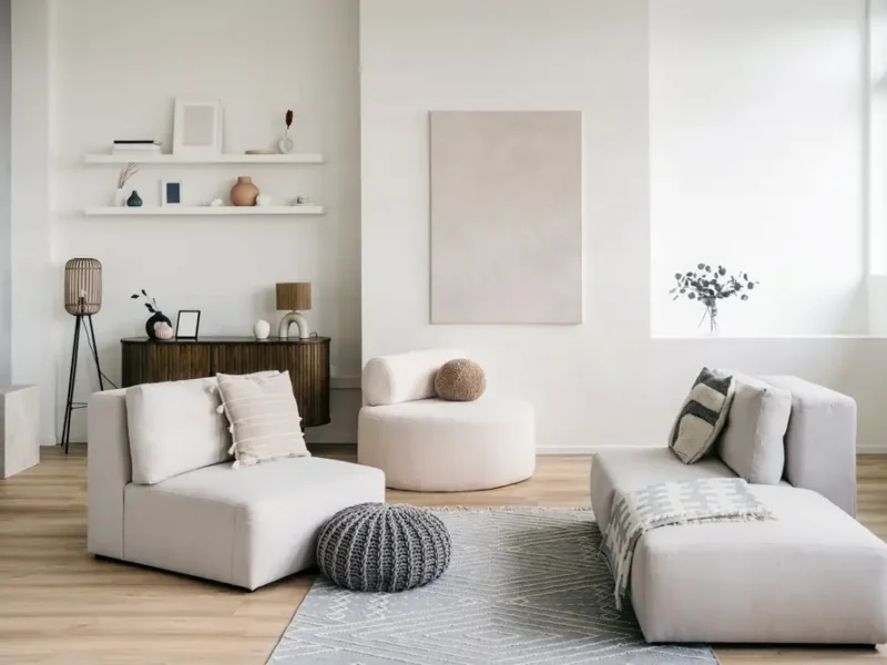 Salon contemporain