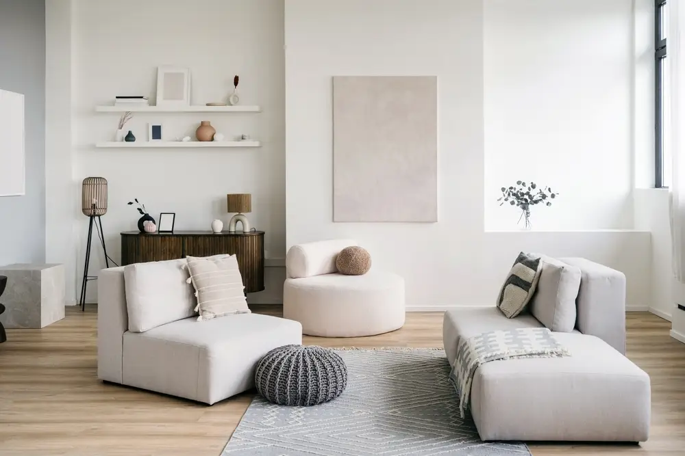 Salon contemporain